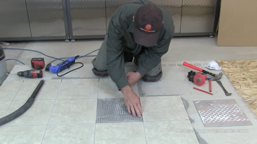 loose floor tiles repair